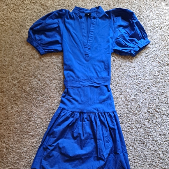 SOLD - Who What Wear - Puff Sleeve Maxi - Picture 3 of 6